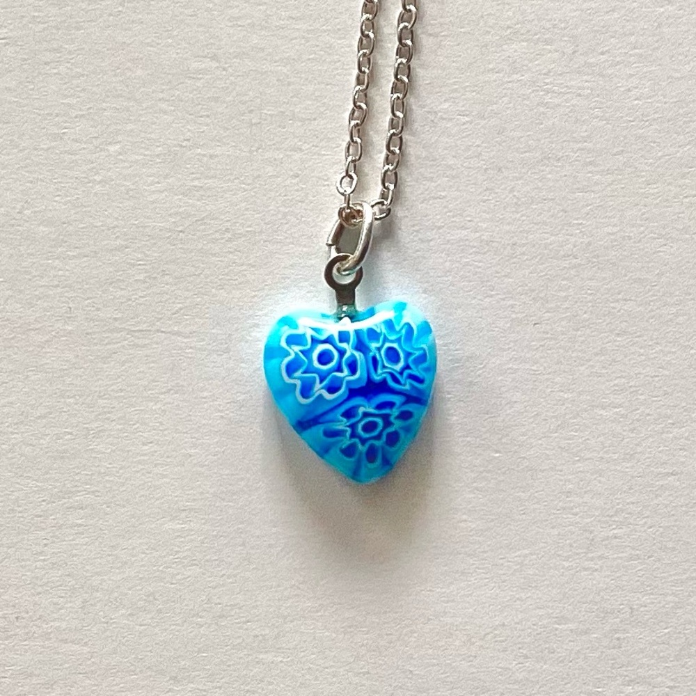 🌹2@25🌹 Murano Venetian glass heart
